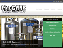 Tablet Screenshot of maccarb.com